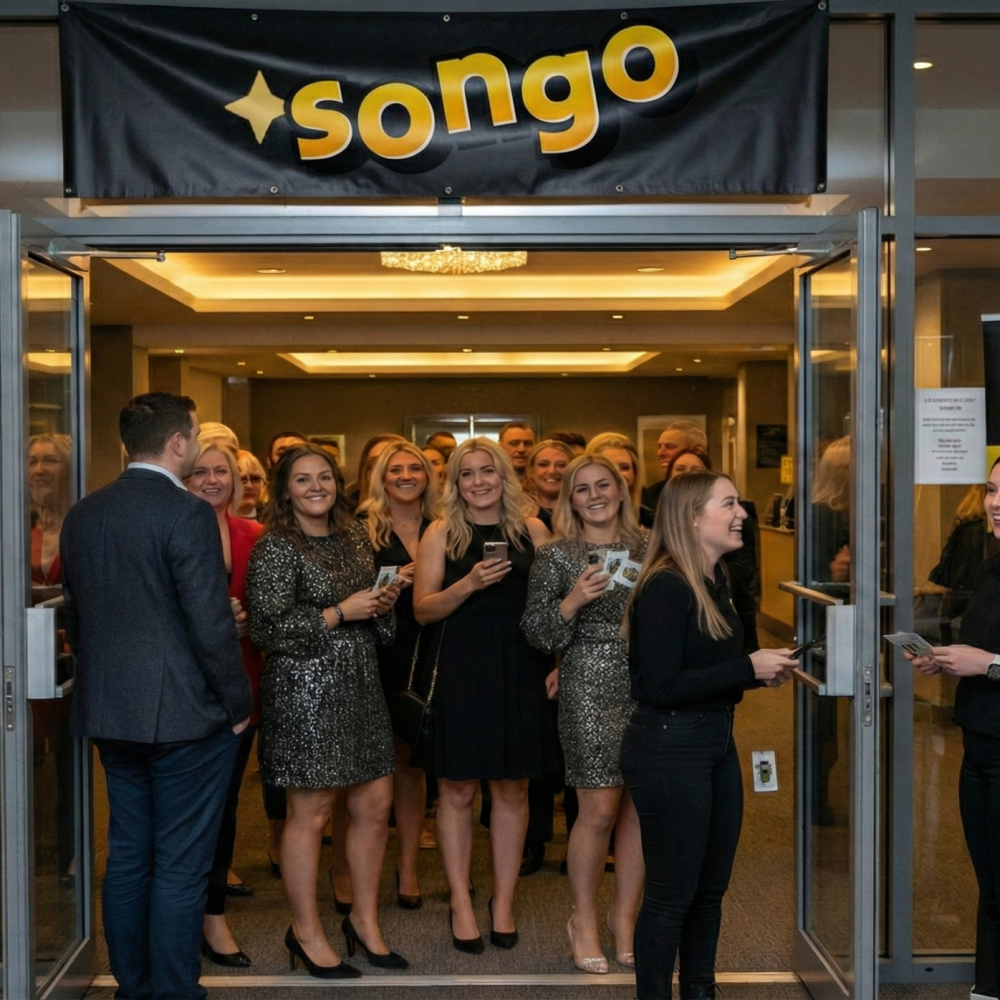 songo people at door
